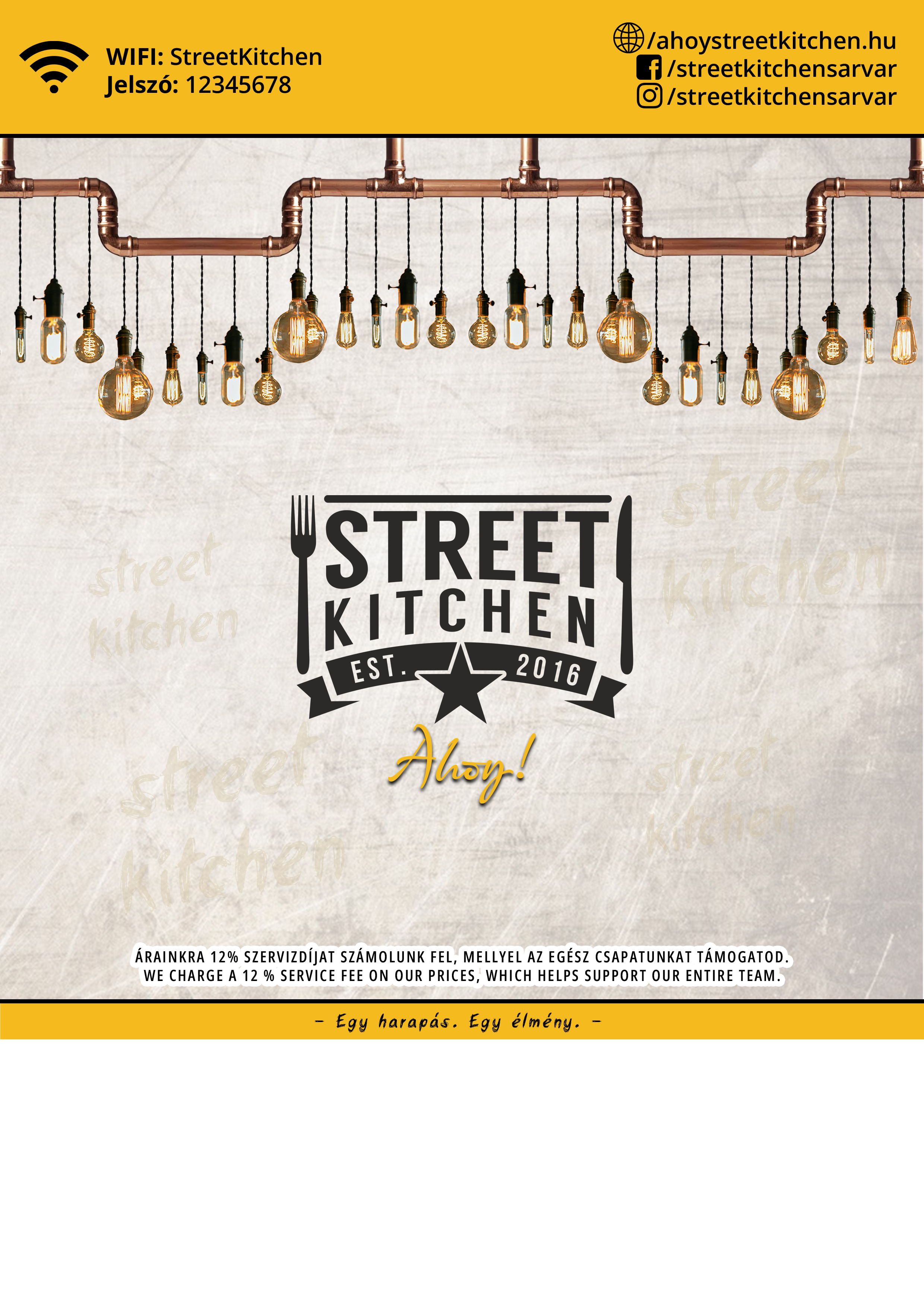 Street Kitchen étlap