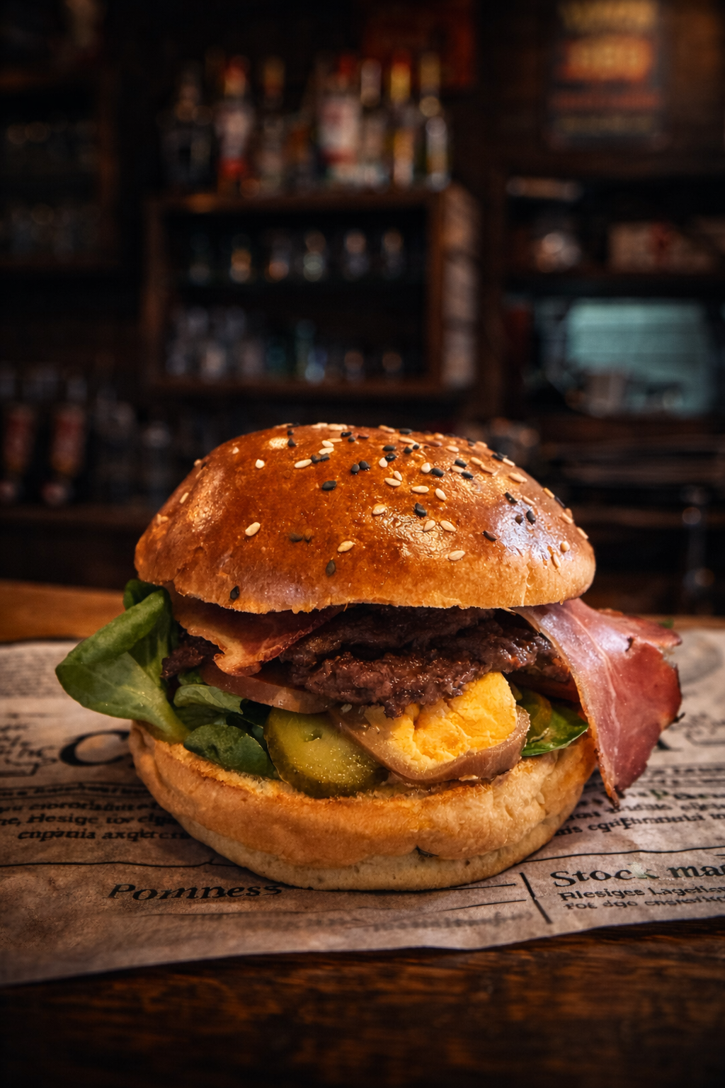 Easter Deluxe Burger